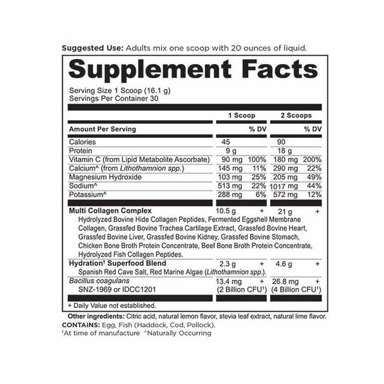 Multi Collagen Advanced Hydrate Powder, ANN